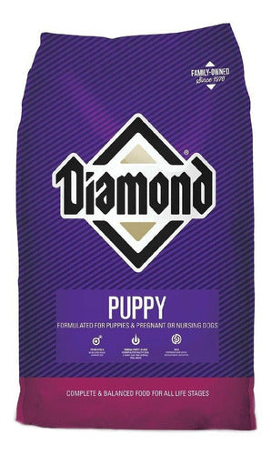 Alimento Diamond Super Premium Para Perro Cachorro Todos Los Tamaños Sabor Mix En Bolsa De 20lb