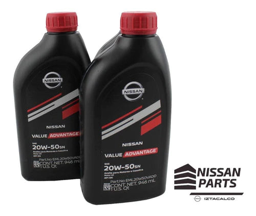 Aceite Mineral Nissan 20w50 Value Adventage 12 Pzs