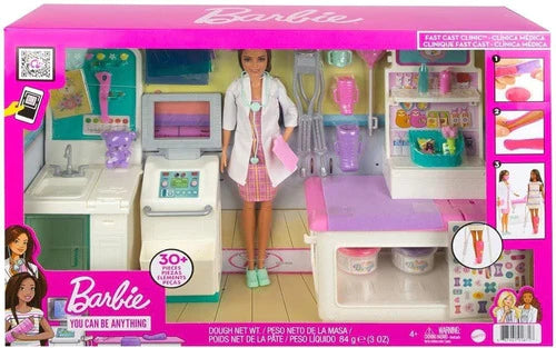 Barbie Careers Clínica Medica Muñeca Mattel