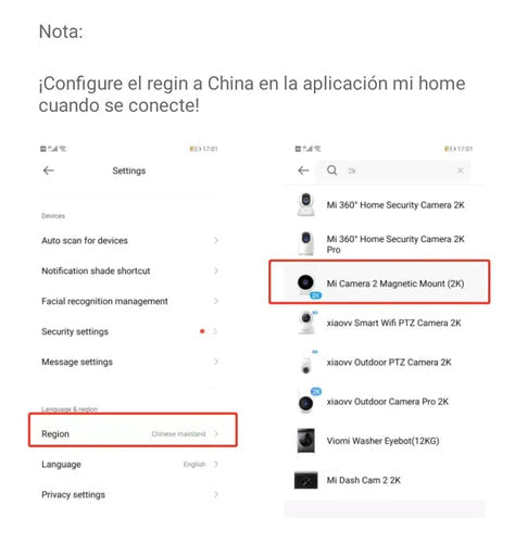 Cámara De Segurida Xiaomi Micamera 2k 125º Montaje Magnético