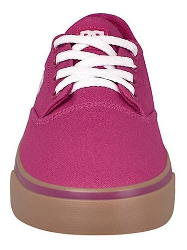 Tenis Dc Shoes Mujer Flash 2 Tx Rosa Skate Adjs300194rpu