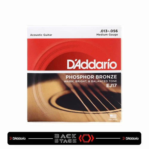 Daddario Cuerdas Para Guitarra Acústica Bronze Ej17