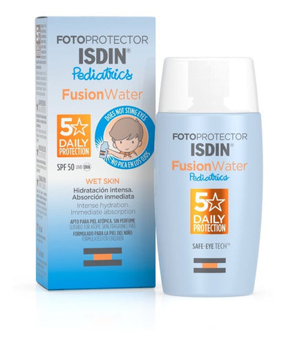 Isdin Fotoprotector Fusion Water Pediatrics Spf 50, 50 Ml