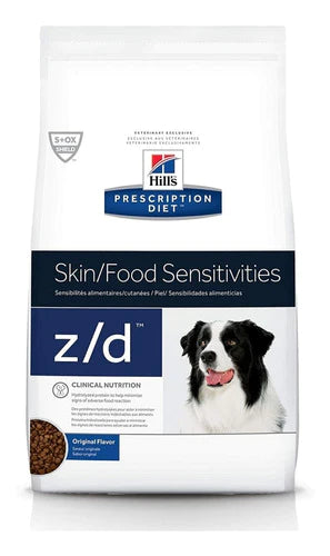 Alimento Hill's Para Perro Z/d Skin/food Sensitive 8 Lbs