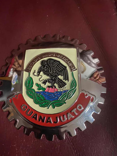 Emblema De Mexico De Guanajuato Para Parrilla