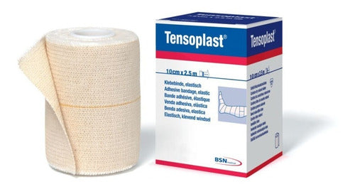 Tensoplast 10 Cm Rollo Venda Elástica Adhesiva