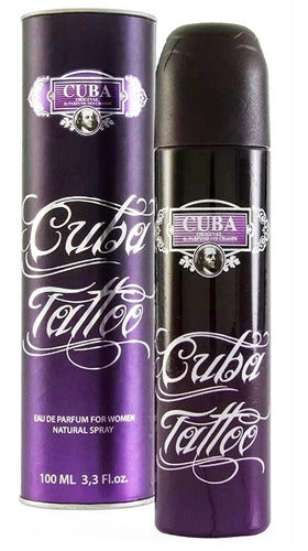 Cuba Tattoo Dama Des Champs 100 Ml Edt Spray - Original