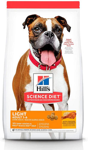 Hills Science Diet Adult Light 1-6 Bulto Con 13.6 Kg