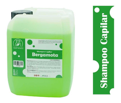 Shampoo De Bergamota Natural  5 Litros Envio Gratis