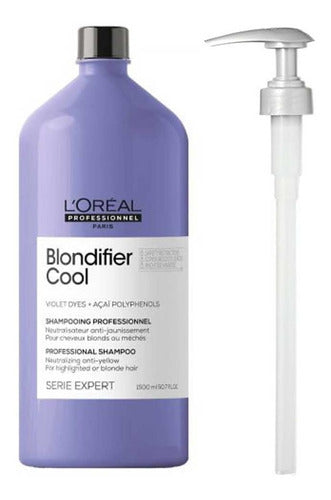 Blondifier Cool Loreal Shampoo 1500ml Serie Expert Rubios