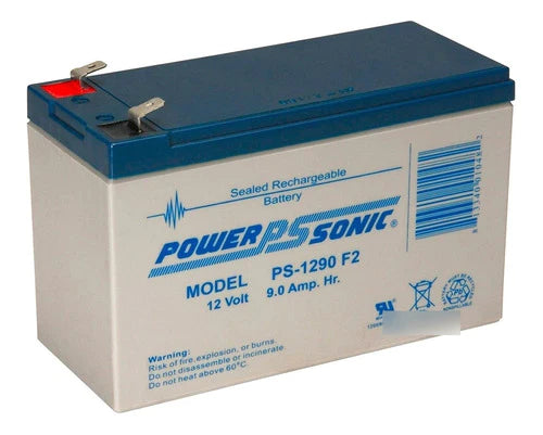 Bateria Recargable Powersonic Ps-1290 F2 12v 9ah 1xps1290