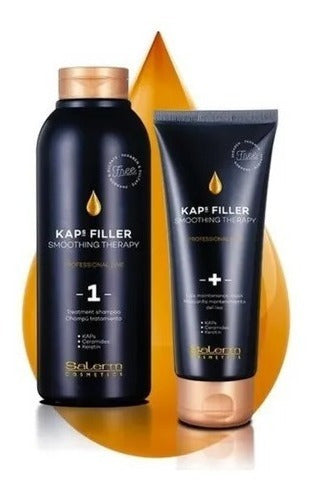 Salerm Kaps Filler Kit Mantenimiento Shampoo + Mask