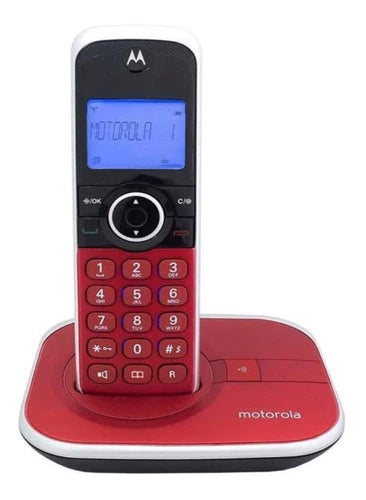 Teléfono Inalámbrico Motorola Gate4800 Rojo