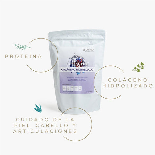 Colágeno Natural + Aceite De Almendras Para Piel Y Cabello
