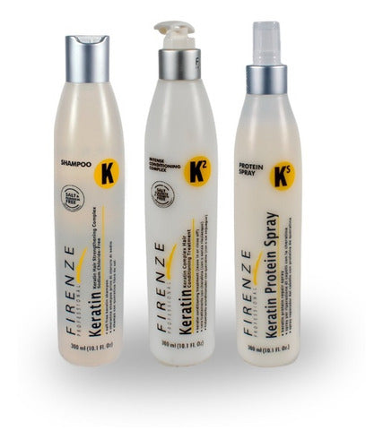 Kit Shampoo+acondicionador+ Proteína Keratin Firenze