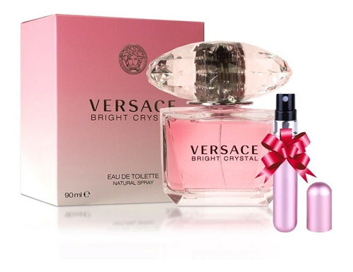 Perfume Bright Crystal Para Mujer De Versace Edt 90ml