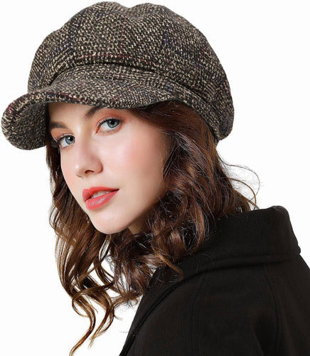 Boinas Mujer Francesa Sombreros Vintage Gorra Gorro Boina
