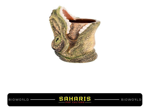 Bioworld T-rex 20oz Sculpted Ceramic Mug