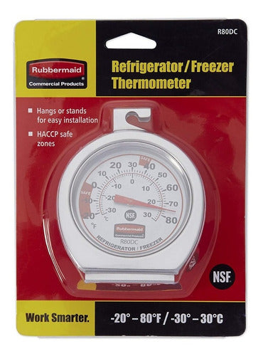 Termómetro Para Refrigerador/congelador Rubbermaid -30/30c