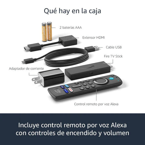 Fire Tv Stick Con Control Remoto Por Voz Alexa