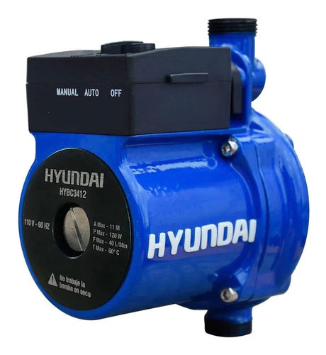 Bomba Presurizadora Electrica Hyundai 0.20hp/150w Hybc3412