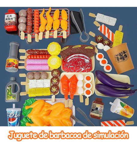 80 Juegos De Juguetes Para Barbacoa Niños Juguetes De Cocina