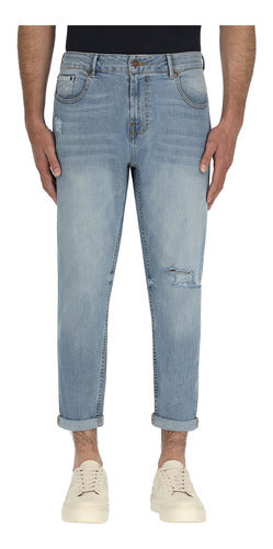 Jeans Fit Carrot De Hombre C&a (3027501)