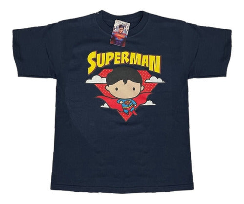 Playera Superman Original Niños Kids Camiseta Superheroes