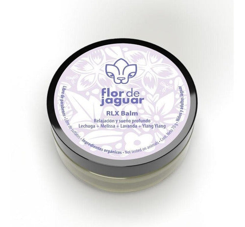 Flor De Jaguar | Rlx Balm Para Favorecer Relajación, 70 G