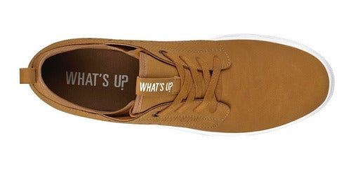 Tenis Casuales Para Caballero What´s Up 182000 Camel