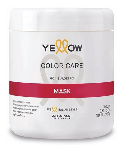 Mascara Color Care Goji & Aloe Yellow 1000ml Protector Color