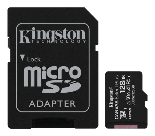 Kingston Micro Sd Canvas Select Plus A1 C10 128gb