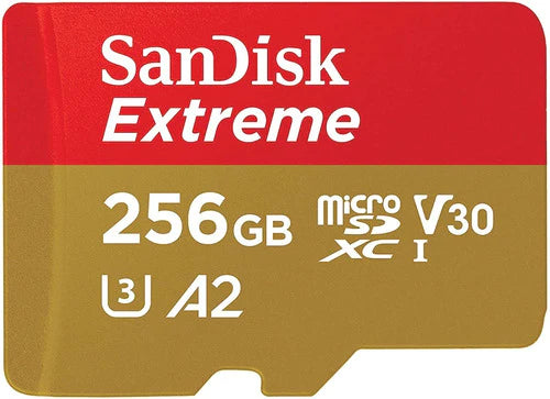 Memoria Micro Sdxc De 256gb Sandisk Extreme C10 U3 V30 4k A2