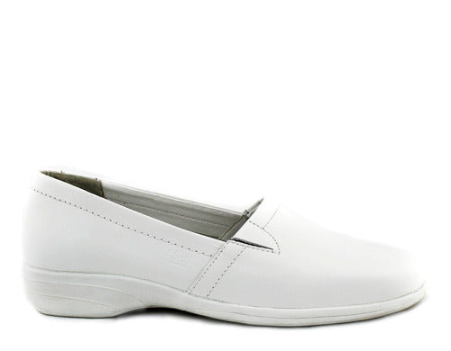 Calzado Zapato Dama Mujer Flexi 47101 Blanco Mocasin Confort