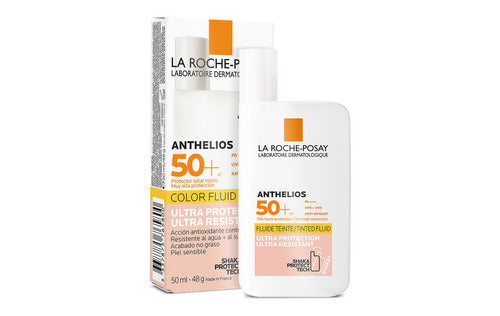 Anthelios Fluido Invisible Con Color Fps 50+ 50ml