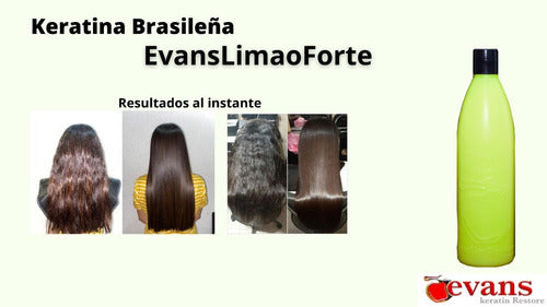 Keratina Brasileña Evans / Alaciado Definitivo Envío Gratis