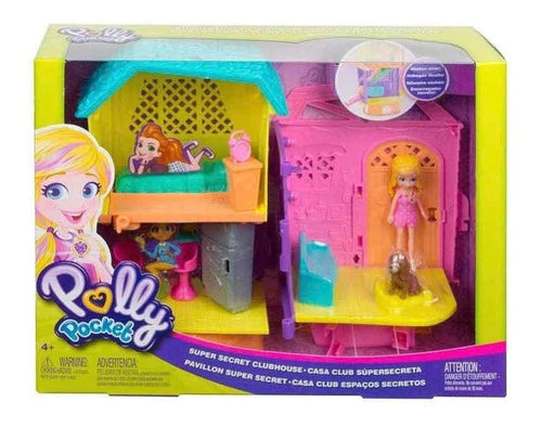 Polly Pocket Casa Club Súpersecreta Mattel