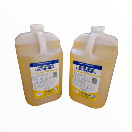 2 Desinfectante Antibenzil Amarillo/gratis Envío