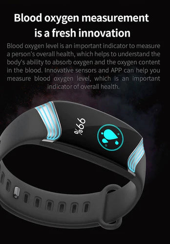 Smart Watch Con Iluminacion Nocturna Oximetro Ritmo Cardiaco