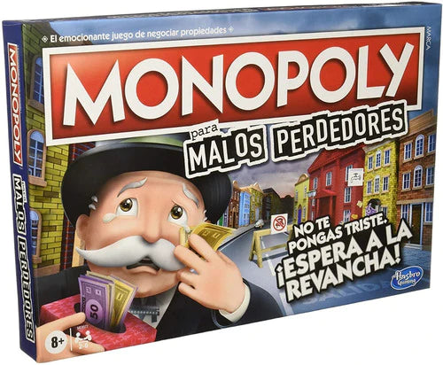 Juego De Mesa Hasbro - Monopoly Para Malos Perdedores Nuevo