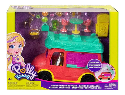 Polly Pocket Camión De Licuados Food Truck