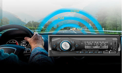 Auto Estereo Bluetooth Reproductor Mp3 Radio Manos Libres