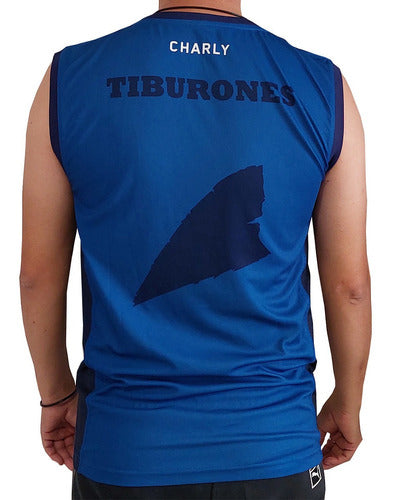Playera Charly Tiburones Rojos Ver Azul Rojo 5010056420