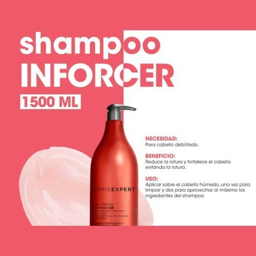 Loreal Professionel Serie Expert Inforcer Shampoo 1500 Ml