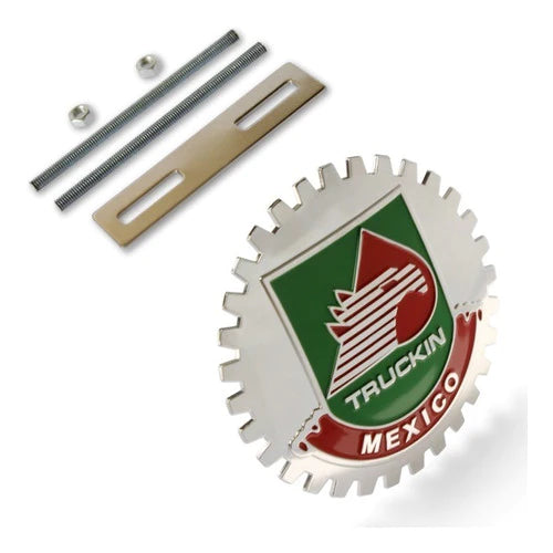 Emblema De Mexico Truckin Parrilla