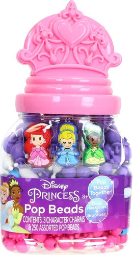 Pop Beads De Princesas Disney Con 3 Charms - Tara Toys