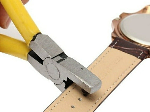 Pinzas Perforadora Para Cinturón Relojes De Piel O Plástico.