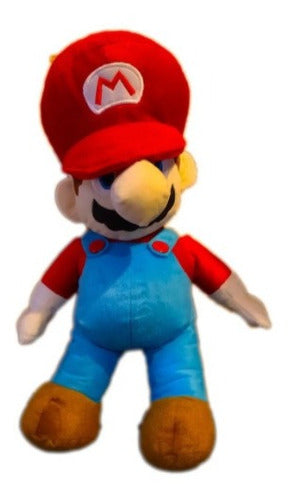 Peluches De Super Mario Bros Junto Con Yoshi En Pareja 40cm