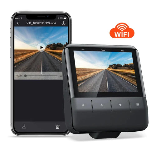 Camara Para Automovil Dash Cam 1080p Wifi Con Aplicación