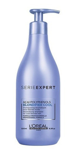 Shampoo Neutralizador De Rubios Loreal Blondifier Cool 500ml
